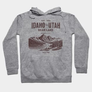 Bear Lake Idaho–Utah vintage 1989 Hoodie